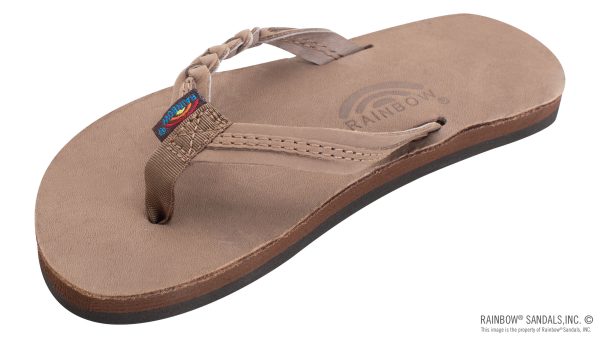 Kids Flirty Braidy- Premier Leather Braided 1 Strap