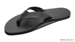 Single Layer Classic Leather with Arch Support 1 Strap