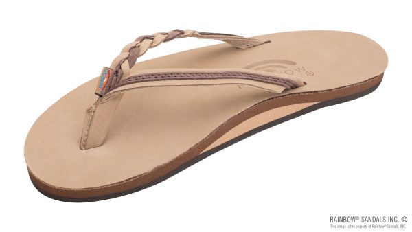 Flirty Braidy  Single Layer 1 Narrow Strap with Braid