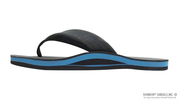Premier Blues  Single Layer Premier Leather with Blue Midsole 1 Strap