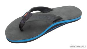 Premier Blues  Single Layer Premier Leather with Blue Midsole 1 Strap