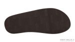 Premier Leather Single Layer Arch Cross Strap Flat Stitch