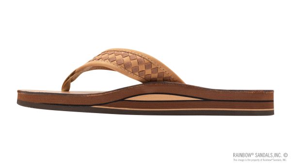Luxury Leather Collection  The Bentley C Double layer Arch Hand Woven Strap
