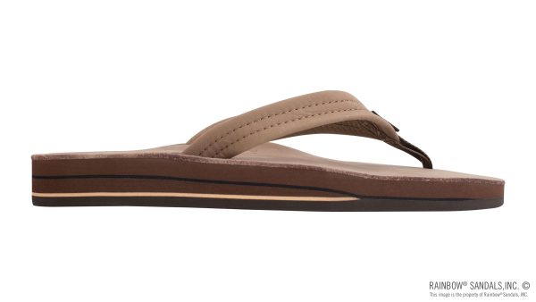 Double Layer Arch Support Premier Leather 3/4 Medium Strap