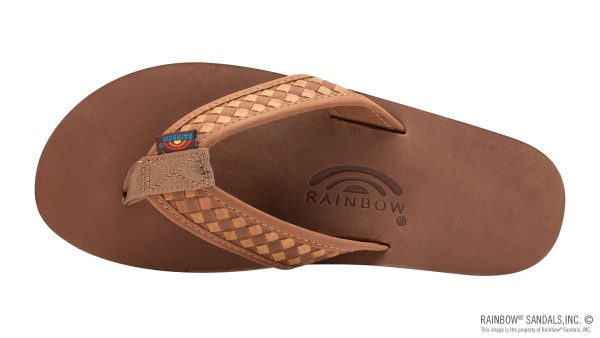 The Bentley  Premier Leather Double Layer Arch Woven Strap