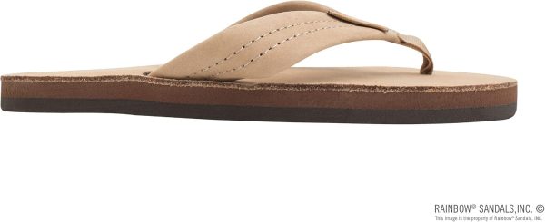 Rainbow Sandals Kid's Single Layer Premier Leather. Sierra Brown. 4-5 B(M) US | Sandals