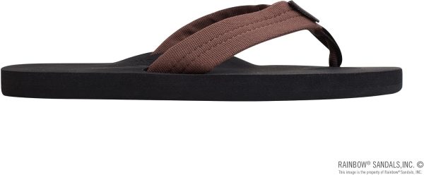 Rainbow Sandals Men's Cloud Sandals. Brown/Black. Men's Medium / 8.5-9.5 D(M) US | Sandals