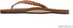 Rainbow Sandals Women's Single Layer Classic Leather w/Double Braided Strap. Tan/Brown. Ladies Small / 5.5-6.5 B(M) US | Flip-Flops