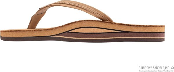 Rainbow Sandals Women's Double Layer Flirty Braidy Premier Leather w/Single Braided Strap. Sierra Brown. Ladies X-Large / 8.5-9.5 B(M) US | Shoes
