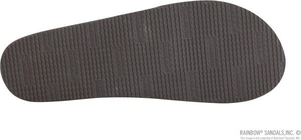 Rainbow Sandals Women's Double Layer Premier Leather w/  3/4trap (Ladies Small / 5.5-6.5. Dark Brown) | Flats
