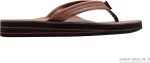 Rainbow Sandals Ladies Luxury Leather - Double Layer Arch Support with 3/4edium Straps. Oak. Ladies Large / 7.5-8.5 | Sandals