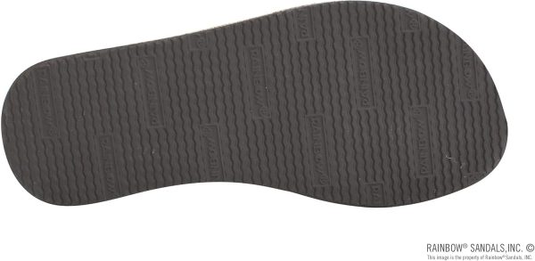 Rainbow Sandals Kid's Single Layer Premier Leather. Dark Brown. 4-5 B(M) US | Sandals