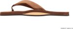 Rainbow Sandals Men's Leather Single Layer Wide Strap with Arch. Redwood. Men's X-Large / 11D(M) US | Sandals