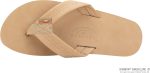 Rainbow Sandals Men's Premier Leather Single Layer Wide Strap With Arch. Sierra Brown. Men's Medium / 8.5 - 9.5 US | Single Layer Wide Strap with Arch | Sandals