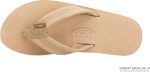 Rainbow Sandals Women's Double Layer Premier Leather Sandals w/Arch Support. Sierra Brown. Ladies Medium / 6.5-7.5 B(M) US | Sandals