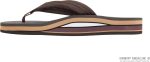 Rainbow Sandals Women's Double Layer Soft Top 1VA Rubber Filled w/Nylon Strap. Brown. Women's Medium / 6.5-7.5 B(M) US | Sandals
