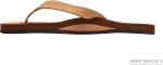 Rainbow Sandals Ladies Luxury Leather - Single Layer Arch Support with a 3/4edium Strap Buckskin. Ladies size M / 6.5-7.5 | Flats