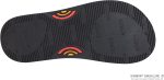 Rainbow Sandals Men's Rubber Single Layer Holoholo. Black Green. Men's 1| Sandals