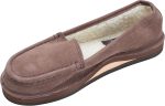 Rainbow Sandals Ladies' Comfort Classics Leather Loafer w/Fleece Lining. Expresso. Size 7 | Loafers & Slip-Ons