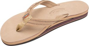 Rainbow Sandals Madison - Double Layer Arch Support with a Braid on a  3/4edium Strap. Sierra Brown. Ladies Small | Sandals