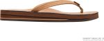 Rainbow Sandals Womens Luxury Leather - Double Layer Arch Support with 1arrow Straps. Buckskin. Womens size L / 7.5-8.5 | Sandals