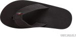 Rainbow Sandals Men's Double Layer Arch Hemp. Black. Men's Medium / 8.5-9.5 D(M) US | Sandals