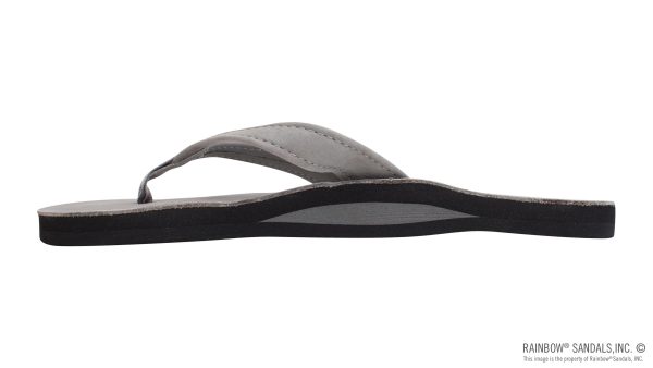 The Catalina  Single Layer Arch Support Premier Leather Tapered Strap