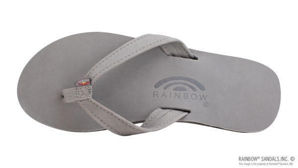 The Catalina  Single Layer Arch Support Premier Leather Tapered Strap