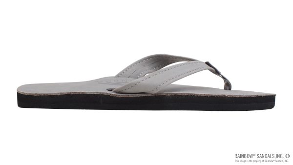 The Catalina  Single Layer Arch Support Premier Leather Tapered Strap