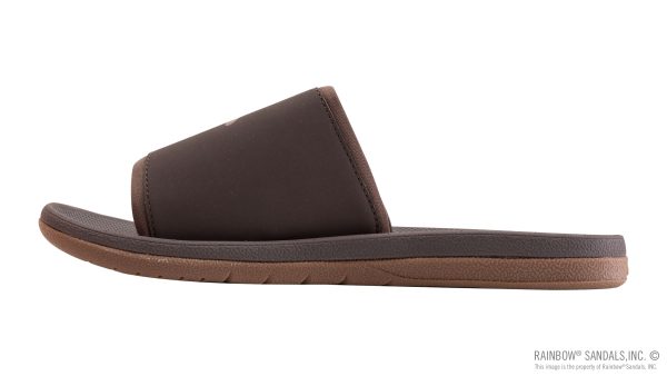 EastCape Slide Men's Molded Rubber Black Adjustable Strap