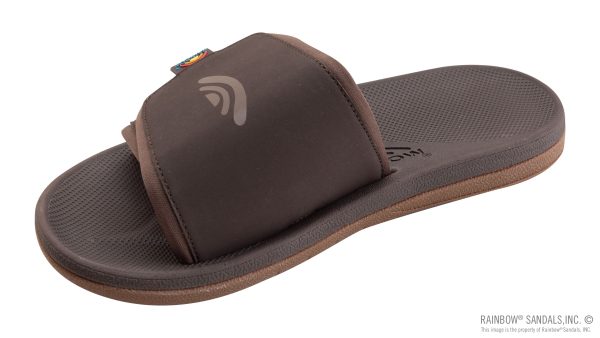 EastCape Slide Men's Molded Rubber Black Adjustable Strap