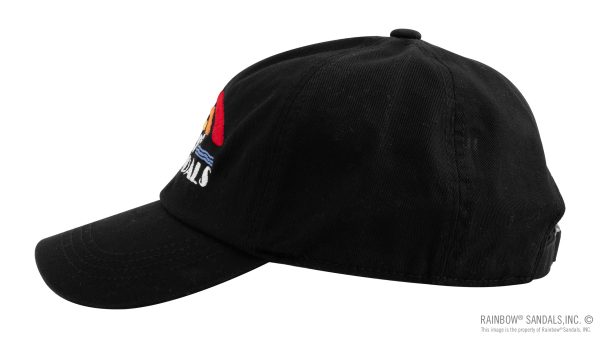 Rainbow Sandals Dad Hat  Vintage Logo