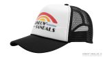 Rainbow Trucker Hat Vintage Logo