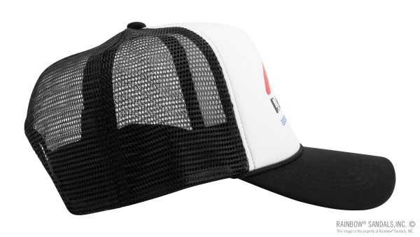 Rainbow Trucker Hat Vintage Logo