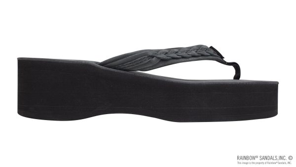 Madison Six Layer Wedge with a 3/4 Medium Braided Strap