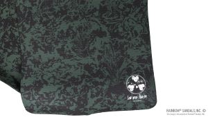 Gerry Lopez Yoga Mat Black/Green Camo and 27 x 68